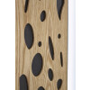 Mauro Ferretti miroir mural Terry 60x1x90 cm nature noir