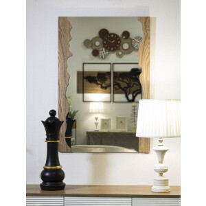 Mauro Ferretti miroir mural Form 60x1,5x90 cm nature