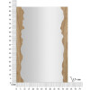 Mauro Ferretti miroir mural Form 60x1,5x90 cm nature