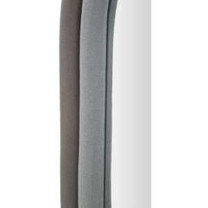 Mauro Ferretti miroir mural Antonius 60x4x90 cm gris
