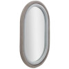 Mauro Ferretti miroir mural Antonius 60x4x90 cm gris