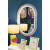 Mauro Ferretti miroir mural Antonius 60x4x90 cm gris