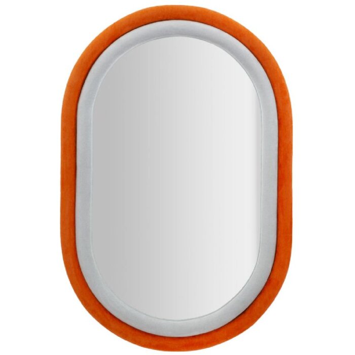 Mauro Ferretti miroir mural Antonius 60x4x90 cm orange