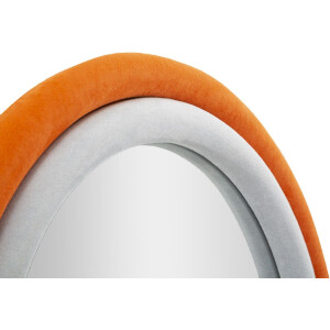 Mauro Ferretti miroir mural Antonius 60x4x90 cm orange
