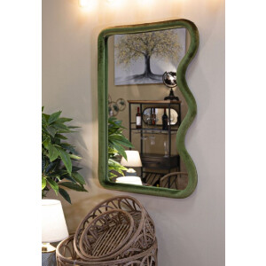 Mauro Ferretti miroir mural Tod 60x4x90 cm vert