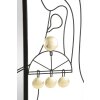 Mauro Ferretti miroir mural Eleanor 64,8x3,8x85 cm noir