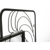 Mauro Ferretti miroir mural Eleanor 64,8x3,8x85 cm noir