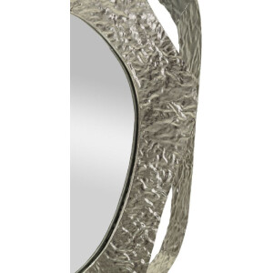 Mauro Ferretti miroir mural Aury 66x6x75 cm argenté