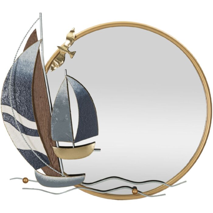 Mauro Ferretti miroir mural voile 71x8x64 cm multicolore