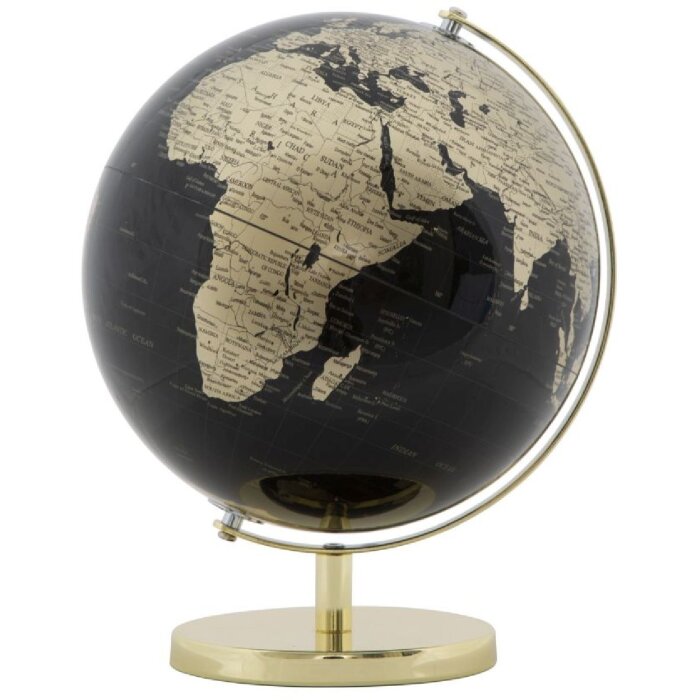 Mauro Ferretti Globe Or Ø 25x34 cm noir or