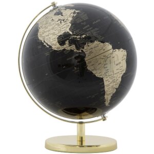Mauro Ferretti Globe Or Ø 25x34 cm noir or