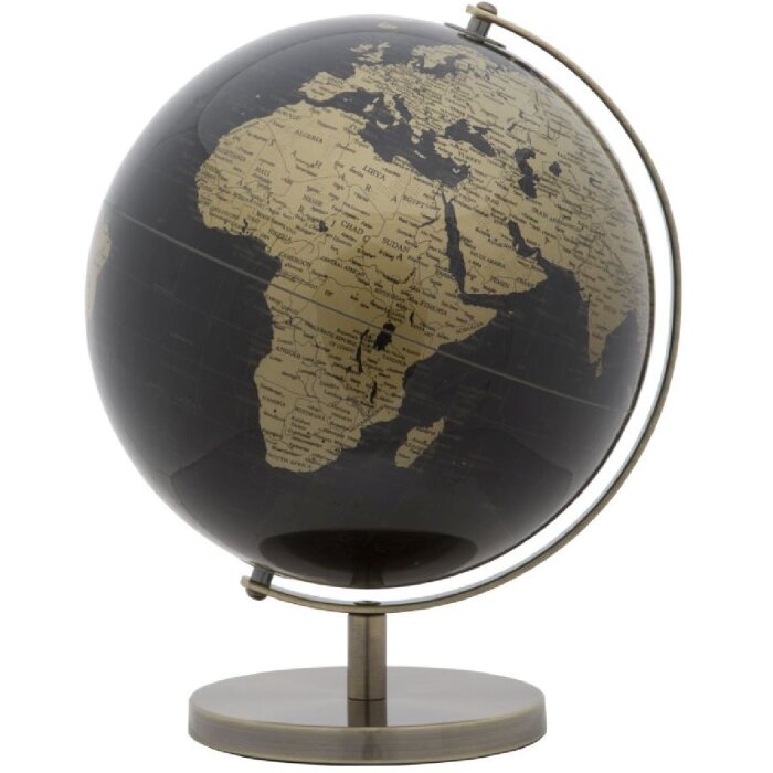 Mauro Ferretti globe Ø 25x34 cm noir bronze