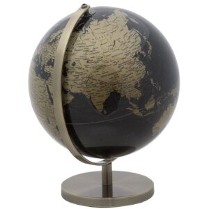 Mauro Ferretti globe Ø 25x34 cm noir bronze