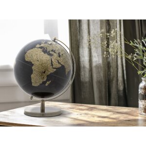 Mauro Ferretti globe Ø 25x34 cm noir bronze