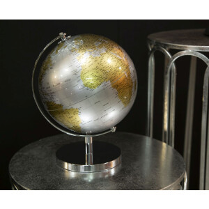 Mauro Ferretti globe Ø 20x28 cm argenté