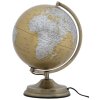 Mauro Ferretti Globe Orange avec lumière Ø 25x38 cm or argent