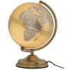 Mauro Ferretti Globe Orange avec lumière Ø 25x38 cm or argent