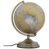 Mauro Ferretti Globe Orange avec lumière Ø 25x38 cm or argent