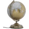 Mauro Ferretti Globe Orange avec lumière Ø 25x38 cm or argent