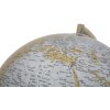 Mauro Ferretti Globe Orange avec lumière Ø 25x38 cm or argent