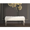 Mauro Ferretti Banc Provenza 97x42x40 cm blanc