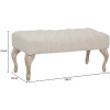 Mauro Ferretti Banc Provenza 97x42x40 cm blanc