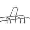 Mauro Ferretti Casier à bouteilles Carré 9 places 40x23x47,5 cm gris foncé