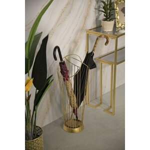 Mauro Ferretti porte-parapluies Stick 26,5x23x68,5 cm or