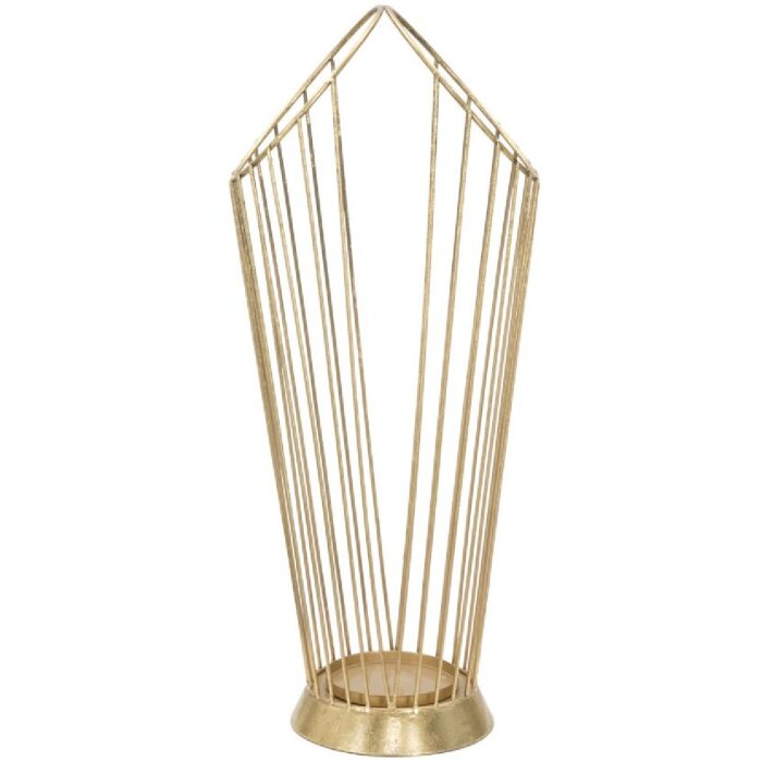 Mauro Ferretti porte-parapluies Stick 25,5x18,5x60 cm or