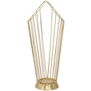 Mauro Ferretti porte-parapluies Stick 25,5x18,5x60 cm or