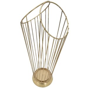 Mauro Ferretti porte-parapluies Stick 25,5x18,5x60 cm or