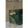 Mauro Ferretti table dappoint Flush Ø 35x60 cm noir or