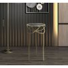 Mauro Ferretti table dappoint Ring Ø 40x80 cm noir or