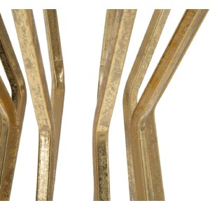 Mauro Ferretti table dappoint Stick Glam Ø 38x100 cm or