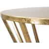 Mauro Ferretti table dappoint Stick Glam Ø 38x100 cm or