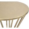 Mauro Ferretti table dappoint Stick Glam Ø 38x80 cm or