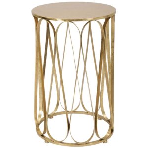Mauro Ferretti table dappoint Venezia Ø 37x58 cm or