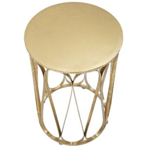 Mauro Ferretti table dappoint Venezia Ø 37x58 cm or