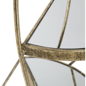 Mauro Ferretti table de téléphone Twisty Ø 38x86 cm or