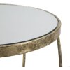Mauro Ferretti table de téléphone Twisty Ø 38x86 cm or