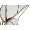 Mauro Ferretti table de téléphone Twisty Ø 38x86 cm or