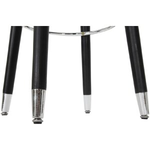 Mauro Ferretti tabouret de bar Paris Ø 35x74 cm bleu noir