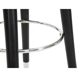 Mauro Ferretti tabouret de bar Paris Ø 35x74 cm gris noir