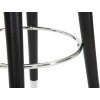 Mauro Ferretti tabouret de bar Paris Ø 35x74 cm gris noir