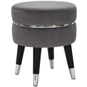 Mauro Ferretti tabouret Paris Ø 35x40,5 cm gris...