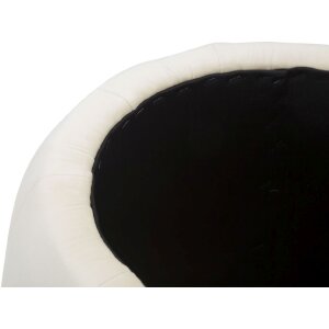 Mauro Ferretti tabouret Paris Ø 43x43 cm crème or