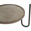 Mauro Ferretti table dappoint Arex Ø 48x54,5 cm noir marron