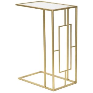 Mauro Ferretti table basse 40,5x25,5x60 cm or