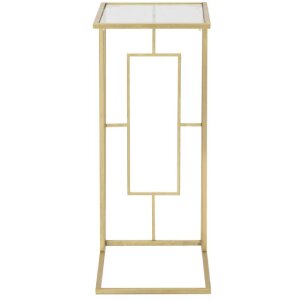 Mauro Ferretti table basse 40,5x25,5x60 cm or