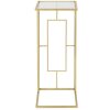 Mauro Ferretti table basse 40,5x25,5x60 cm or